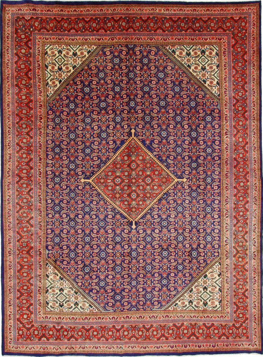 Orientteppich Mahal 288x394 Handgeknüpfter Orientteppich / Perserteppich, Nain Trading, rechteckig, Höhe: 12 mm