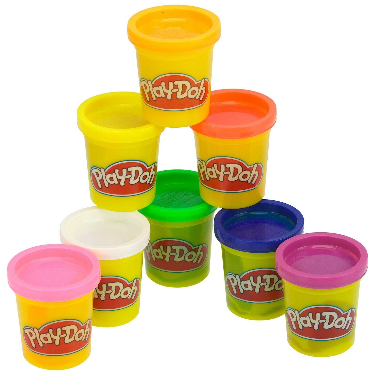 Play-Doh Глина и пластилин Глина и пластилин Regenbogen Глина и пластилин 8er Pack Kinderknete