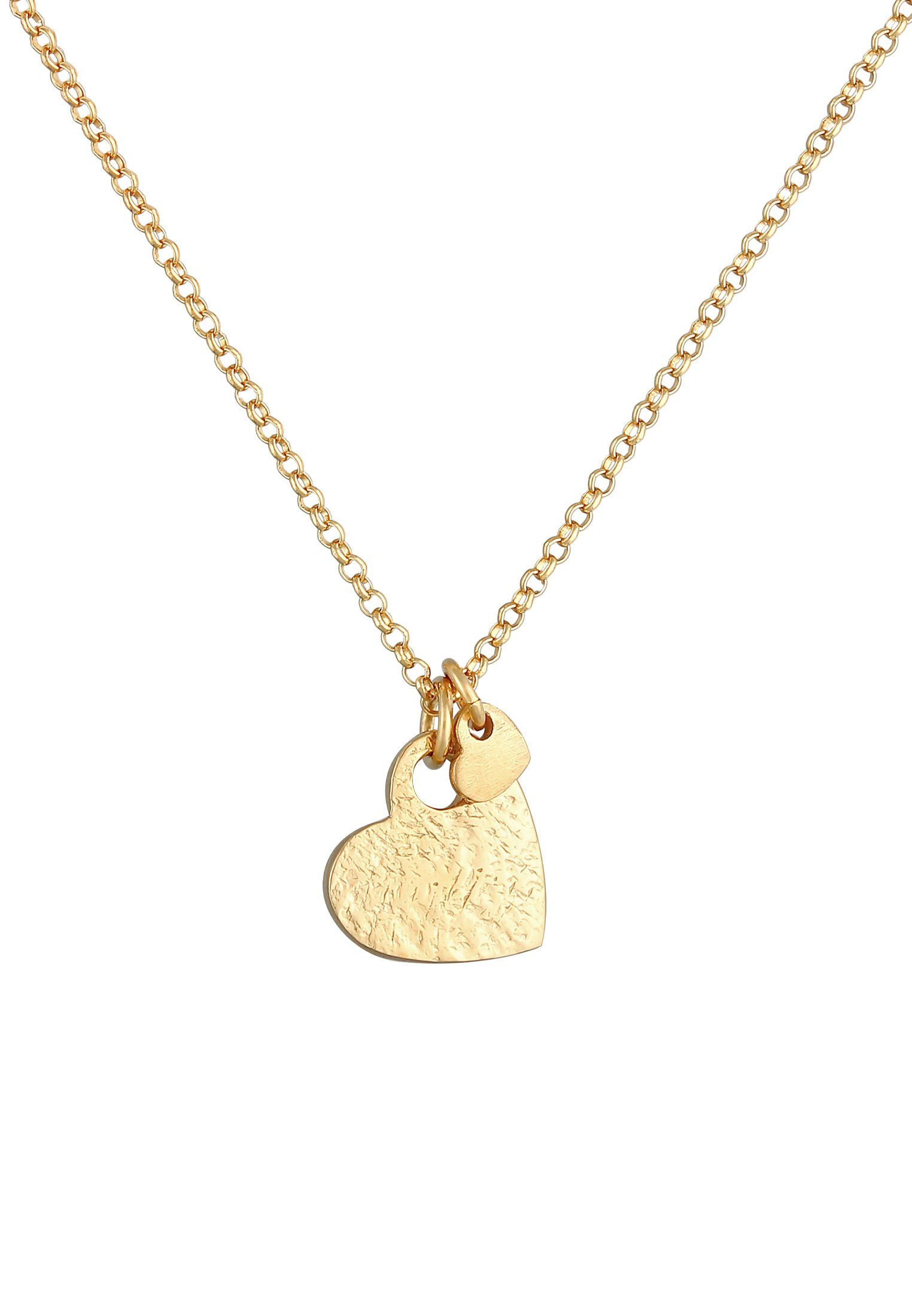 Elli Kette mit Anhänger Herzen Love günstig online kaufen