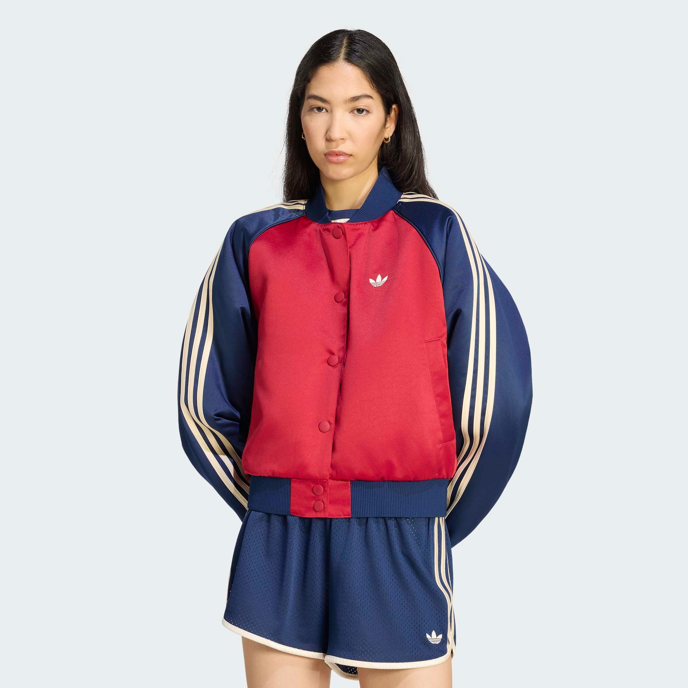 adidas Originals Outdoorjacke SST, SATIN für Erwachsene, mit Gummizug als Verschluss