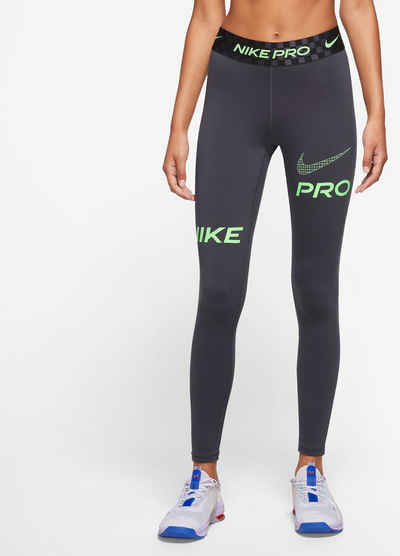 Nike Funktionstights Nike Pro Women's Mid-Rise Full-Length Graphic Training Leggings