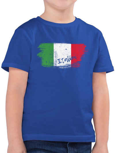 Shirtracer T-Shirt Italien Italia Italienisch (1-tlg) 2024 Fussball EM Fanartikel Kinder
