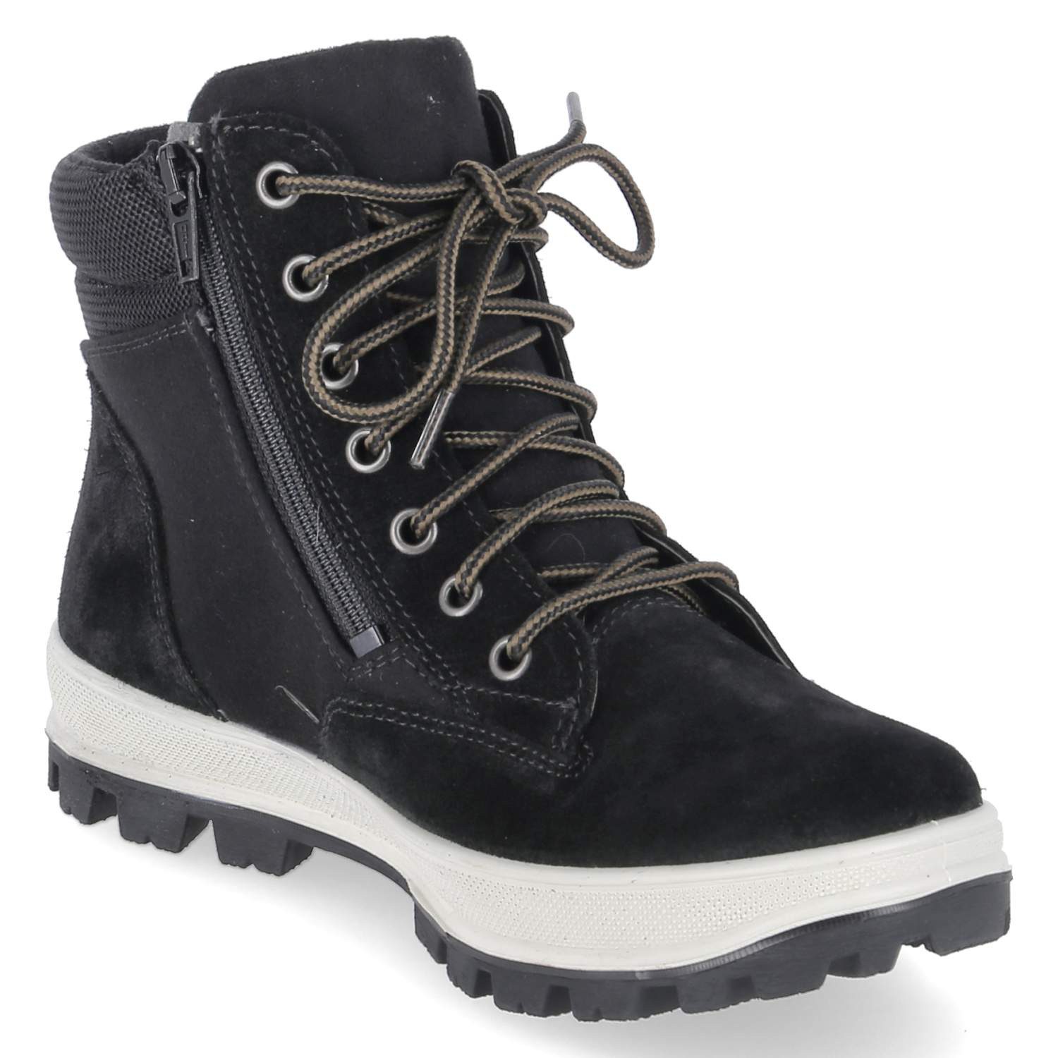 Superfit Superfit 1-800476-0000 Jungen Leder & Textil black Winterstiefel