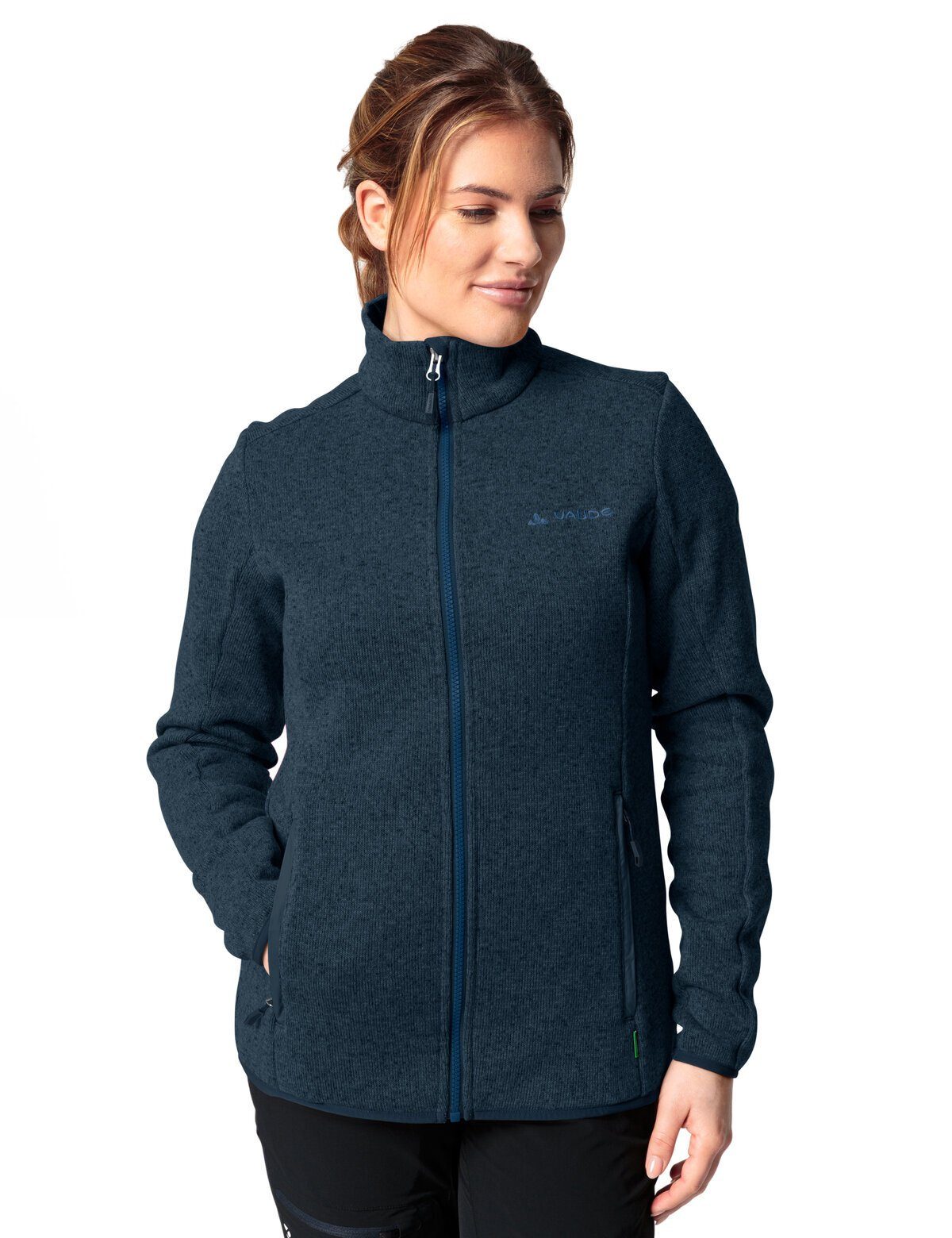 Jacket Klimaneutral kompensiert uni Outdoorjacke (1-St) VAUDE Women's IV sea dark Rienza