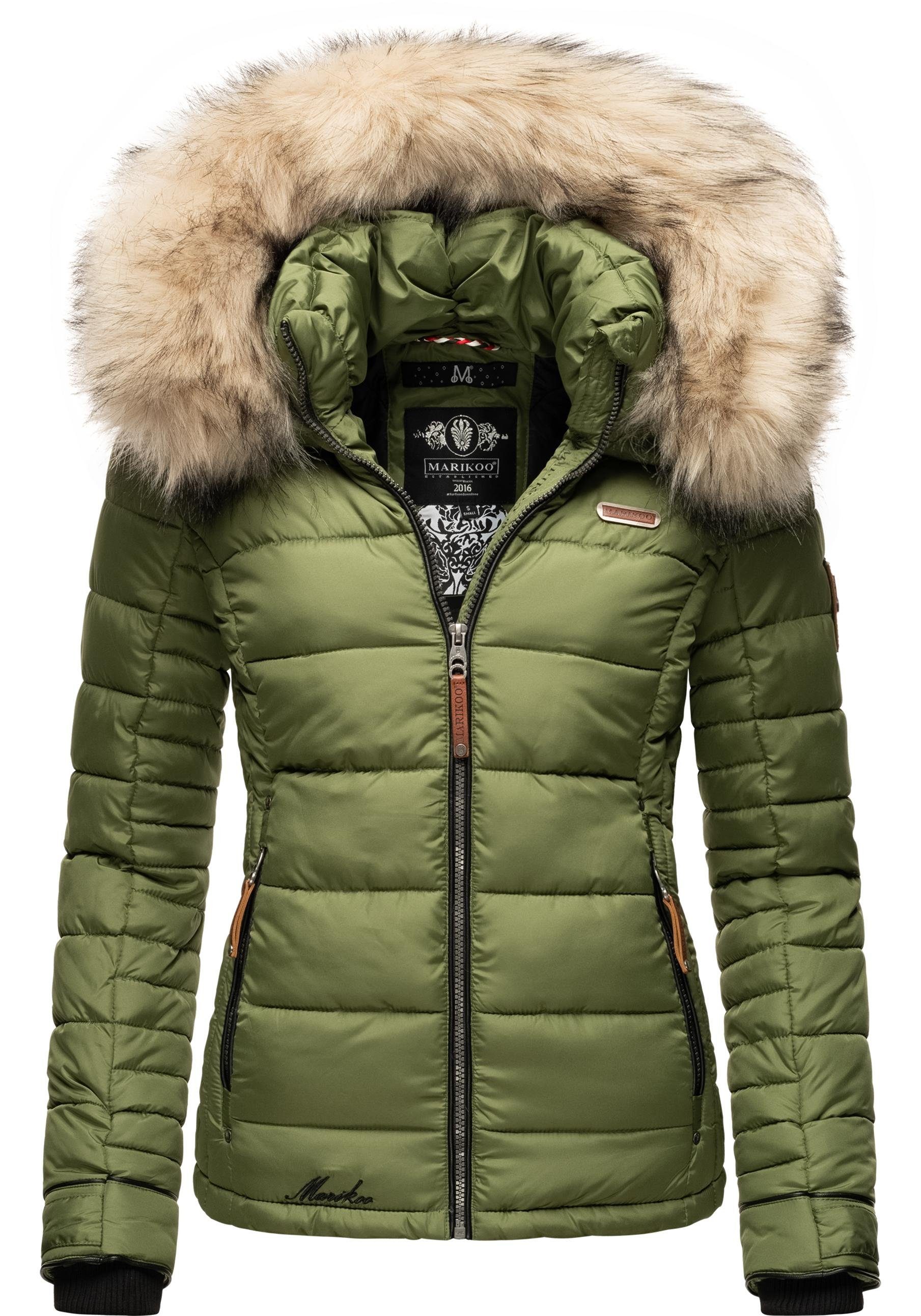 Kinder Winterjacke Jungen Mädchen – Warme Steppjacke Mit Kunstfell Kapuze, Wasserdicht & Winddicht