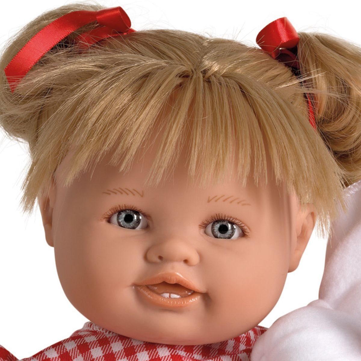 Lamagik Anziehpuppe Emilia 47cm mit blonden Haaren und Zöpfen günstig online kaufen