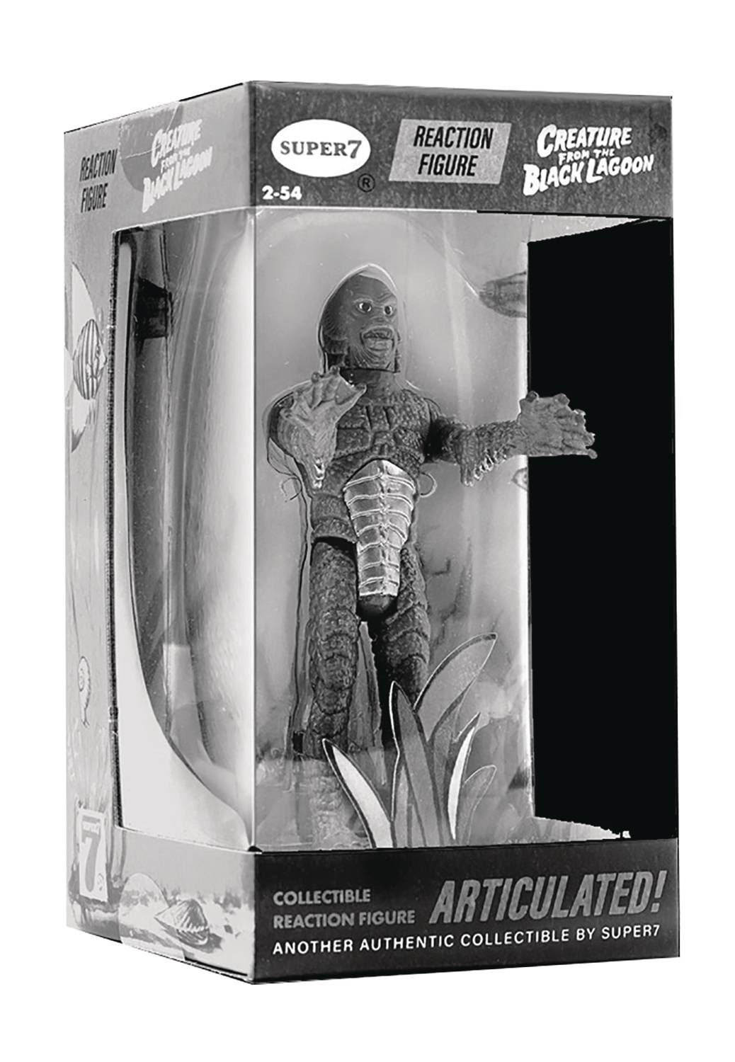 Super7 Actionfigur CREATURE FROM THE BLACK LAGOON SILVER SCREEN REACTION ACTIONFIGUR