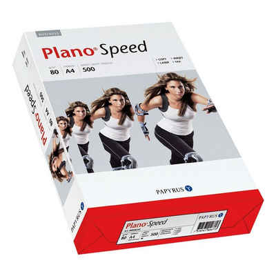 PLANO Druckerpapier Plano Speed, Format DIN A4, 80 g/m², 148 CIE, 500 Blatt