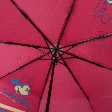 Disney Minnie Mouse Taschenregenschirm Minnie mouse Faltbarer Regenschirm Minnie Mouse Rot Ø 97 cm