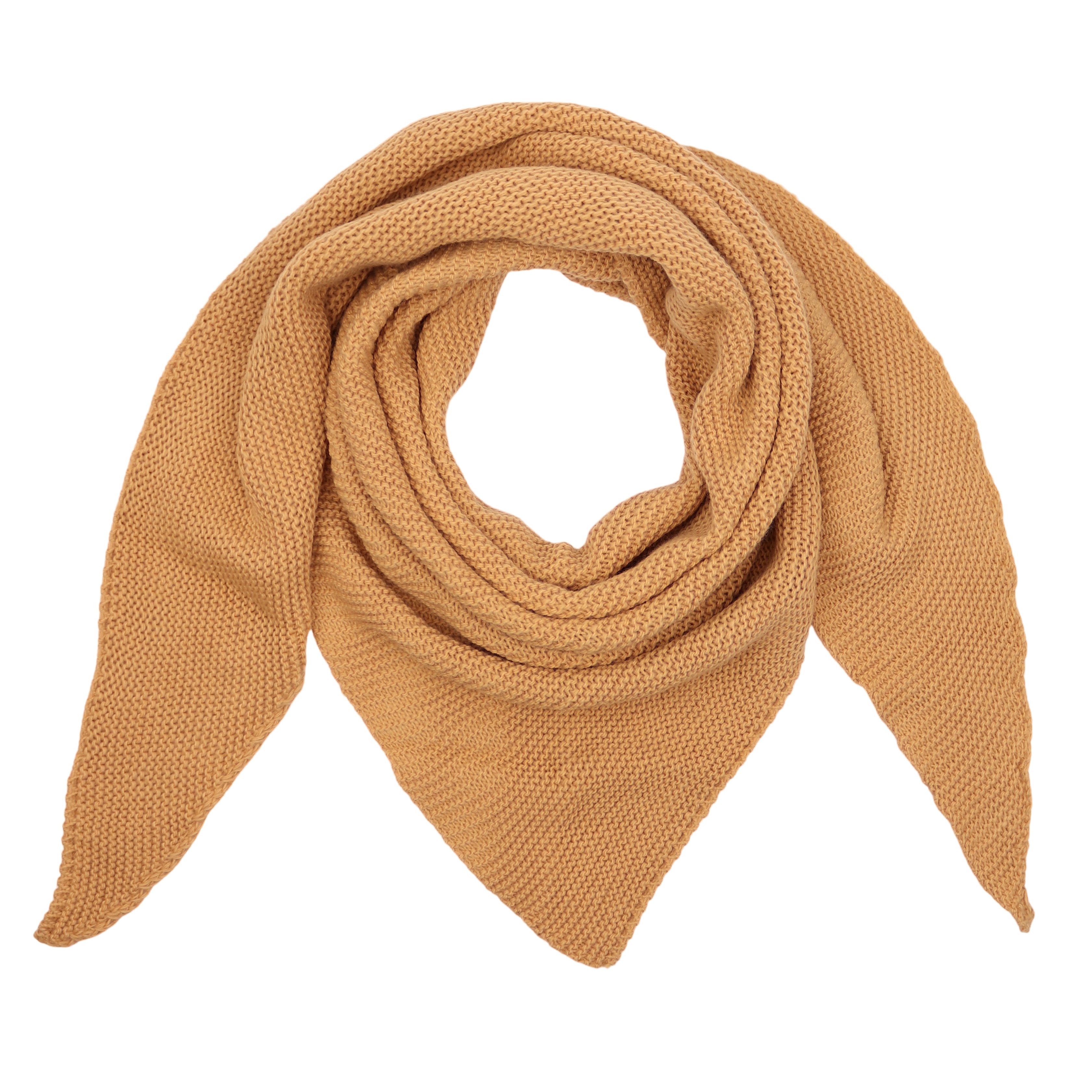 MIRROSI Dreieckstuch Strickschal warmer Dreiecksschal ca.180x72 cm, Leicht, (Made in Italy, Uni Farbe), in tollen Farben 5% Alpaka Wolle