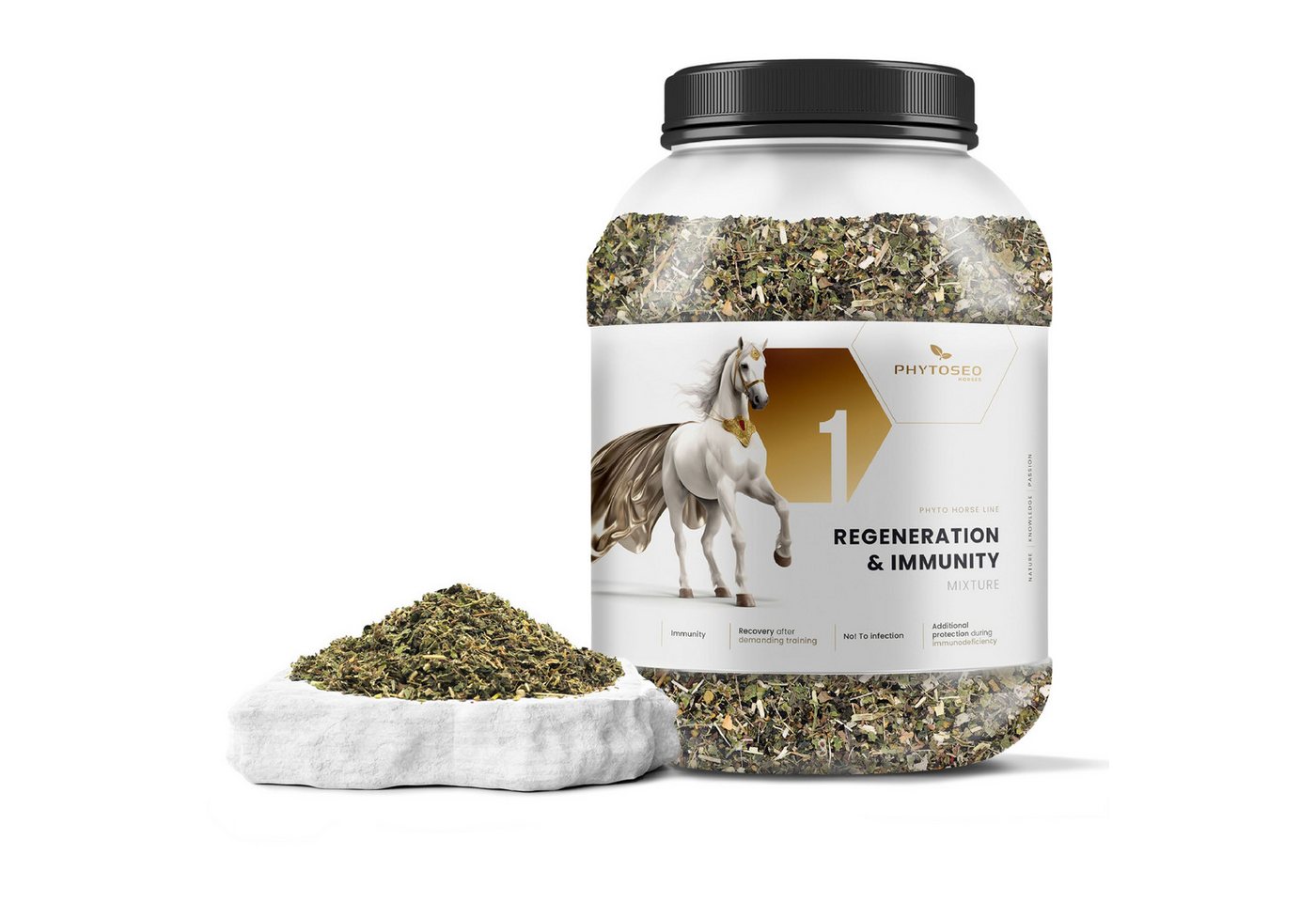 Thumbnail - Sarcia.eu Futterstation Phytoseo Kräutermischung PHYTO HORSE 1, Regeneration und Immunität