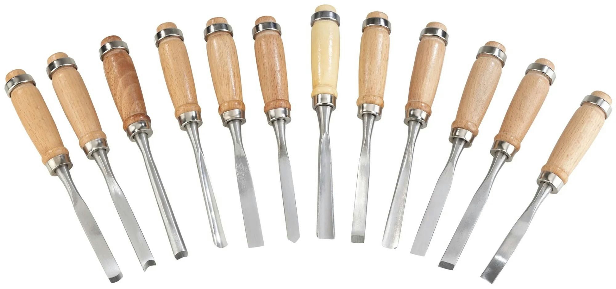 Westfalia Werkzeug Beitelsatz Schnitzgarnitur 12-teilig