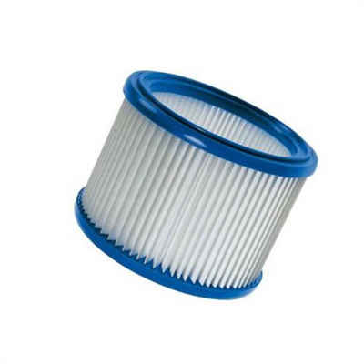 Nilfisk Abluftfilter 302000490, für Nilfisk AERO, ATTIX, IVB und VL200 Nass-Trockensauger, Filterelement, PET Filter, Rundfilter