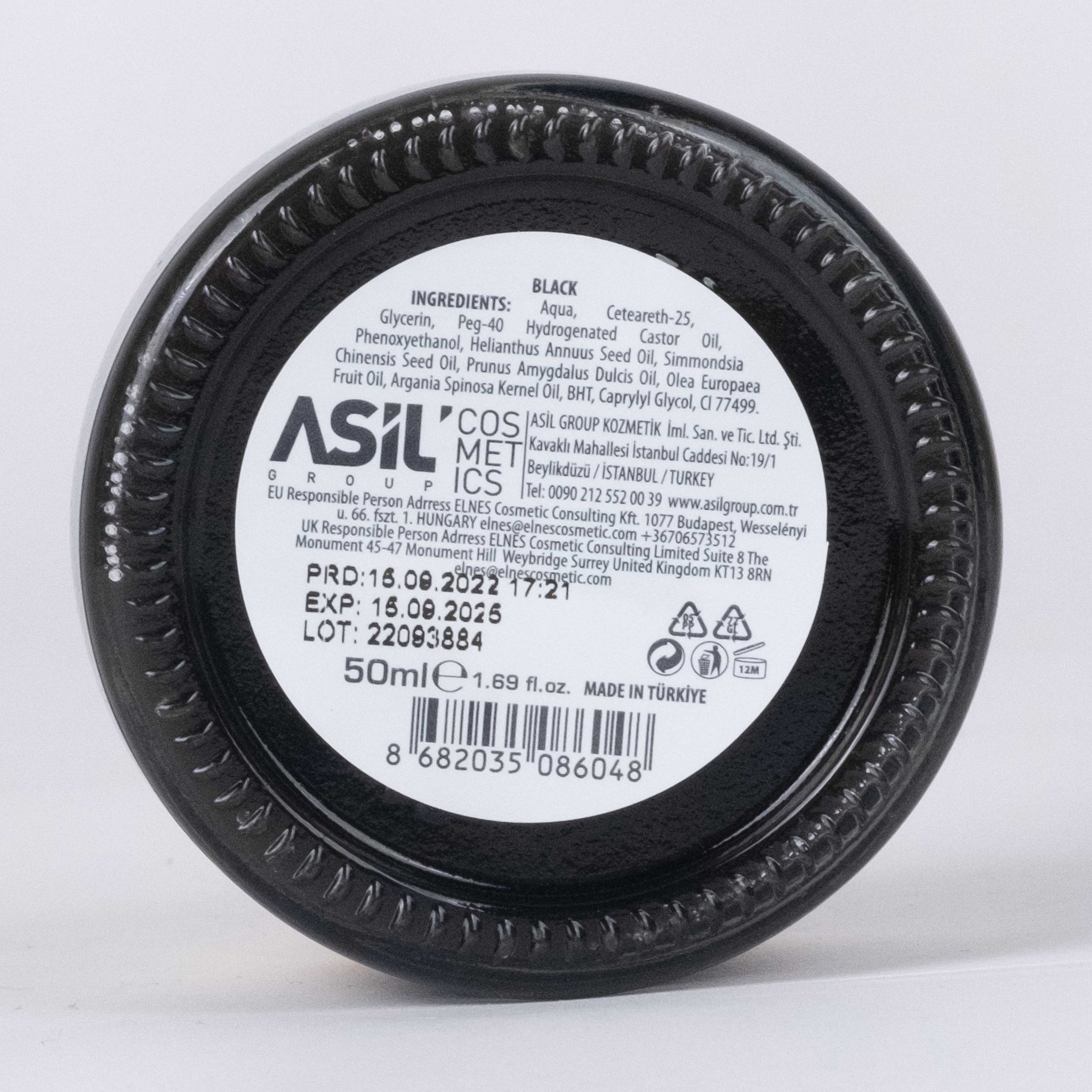 Nishlady Augenbrauen-Gel Nishlady Augenbrauen Styling Gel 50 ml – Farblos oder Schwarz
