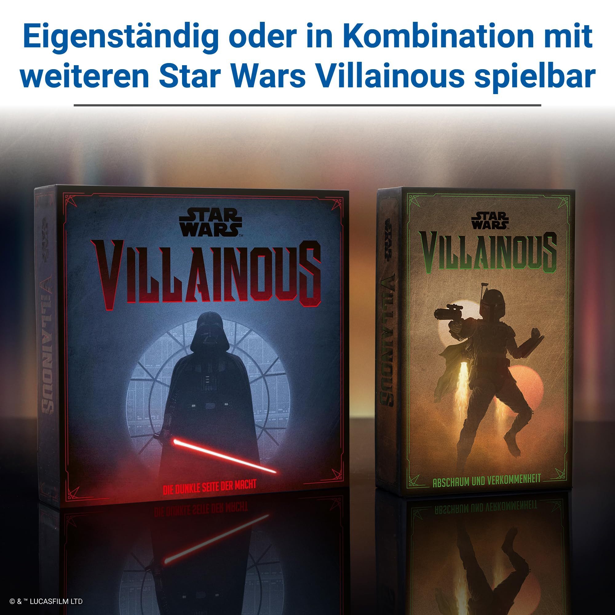 Ravensburger Spiel Star Wars Villainous: Abschaum & Verkommenheit, Ravensburger Spiel