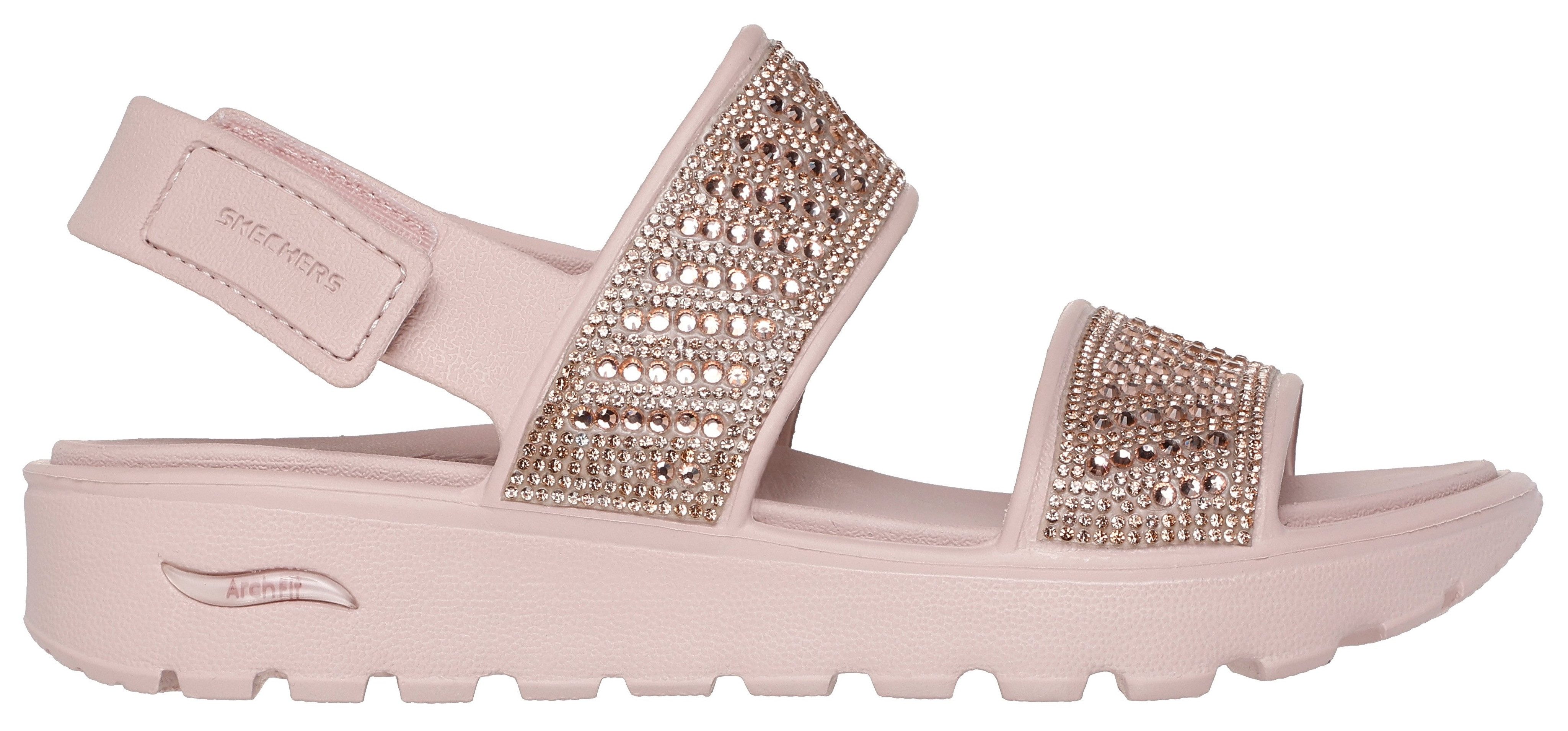 Skechers ARCH FIT FOOTSTEPS-ENCHANT Sandale mit Luxe Foam