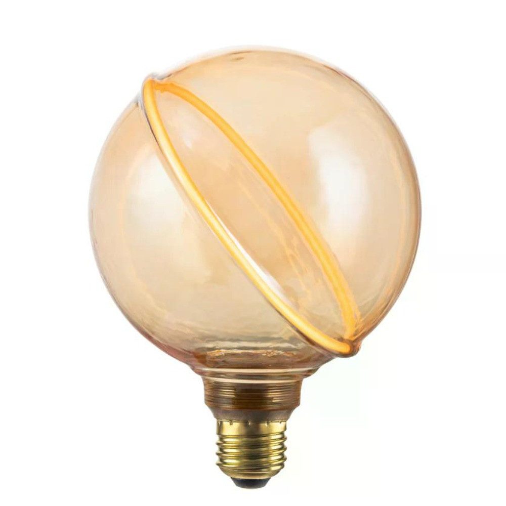 ENOVALITE LED Dekolicht Filament Leuchtmittel, LED fest integriert, Warmweiß, Deko- Leuchtmittel E27 Designerlampe