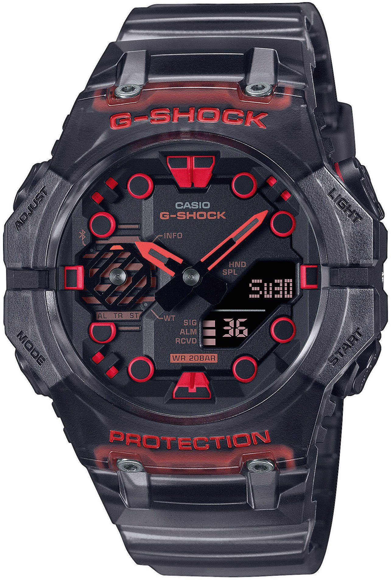 CASIO G-SHOCK GA-B001G-1AER Smartwatch, Armbanduhr, Herrenuhr, Bluetooth, Stoppfunktion, Weltzeit
