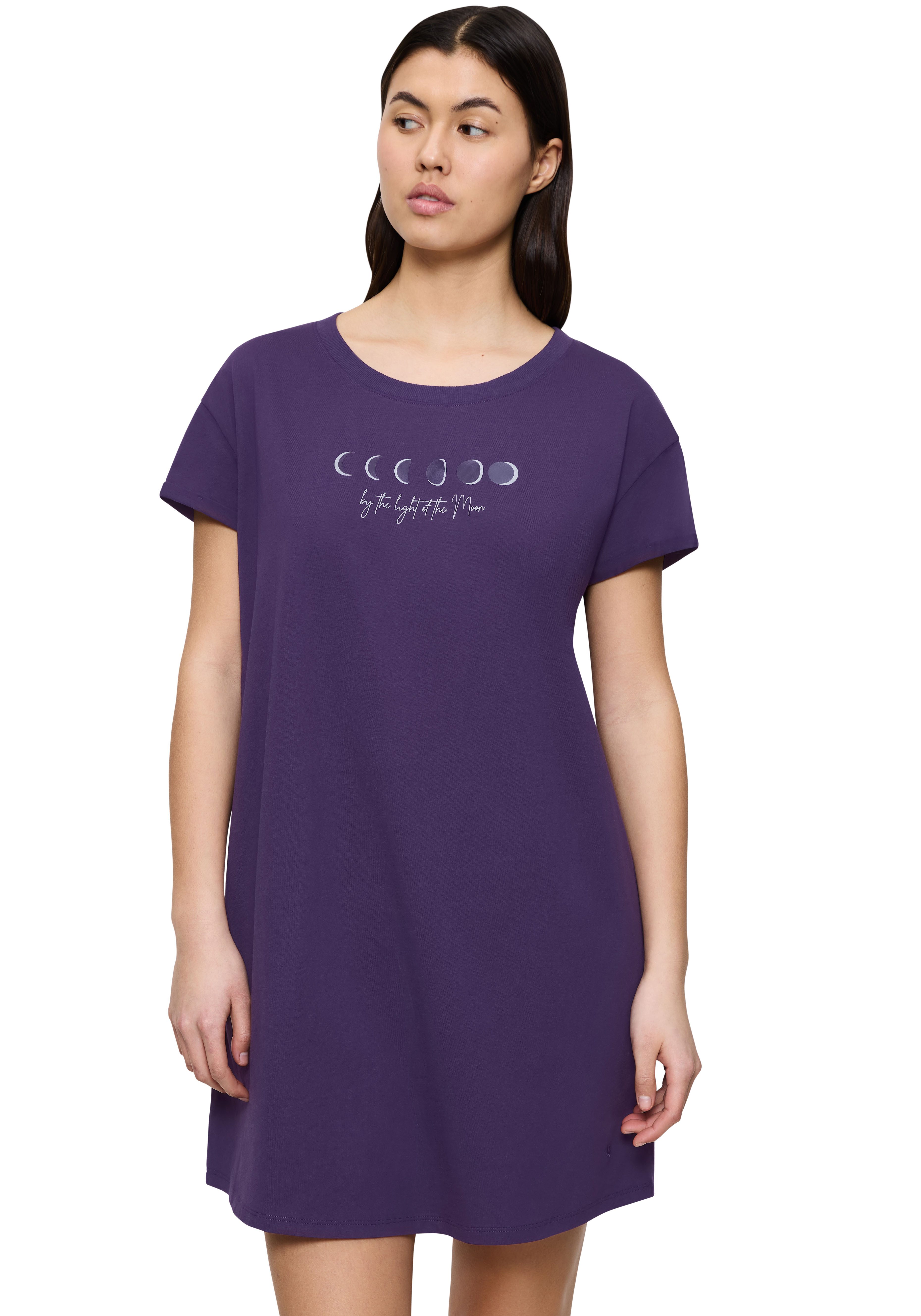 Triumph Nachthemd Nightdresses NDK X weich, atmungsaktiv, gerippter Rundhal günstig online kaufen