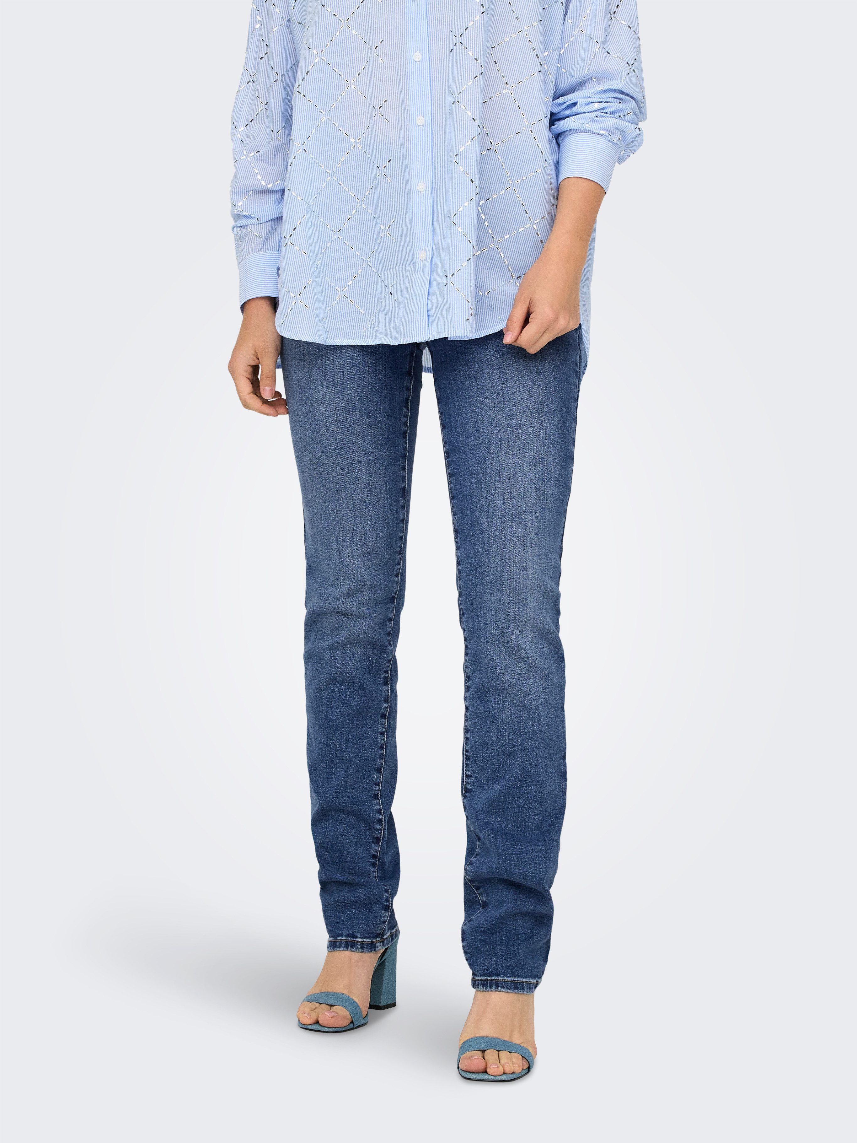 Slim-fit-Jeans ONLSUI MID SLIM DNM DIA451 NOOS