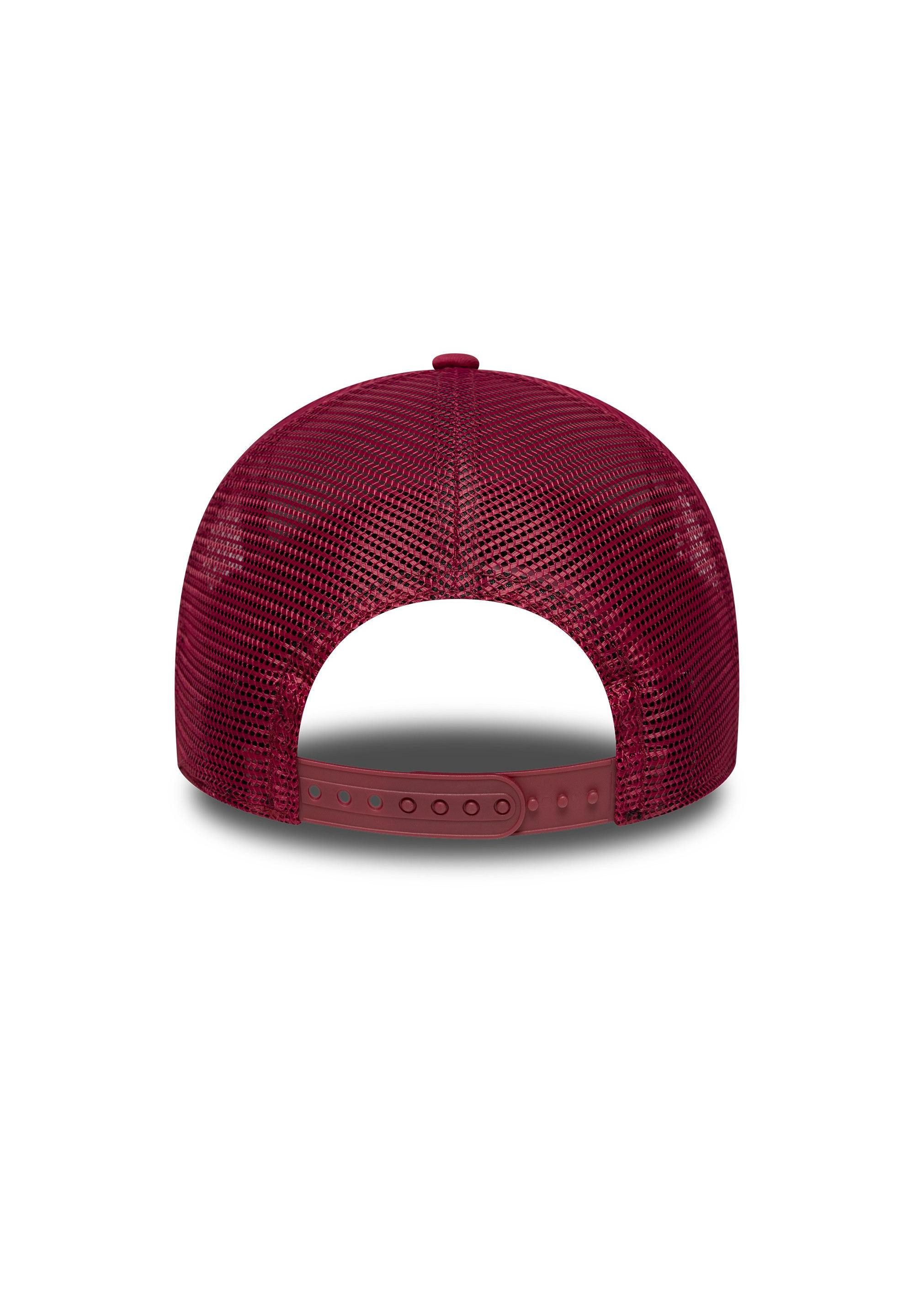 New Era Baseball Cap Los Angeles Dodgers A-Frame Trucker Cap New Era Weinrot Tonal Logo (1-St) – Bild 4 von 5