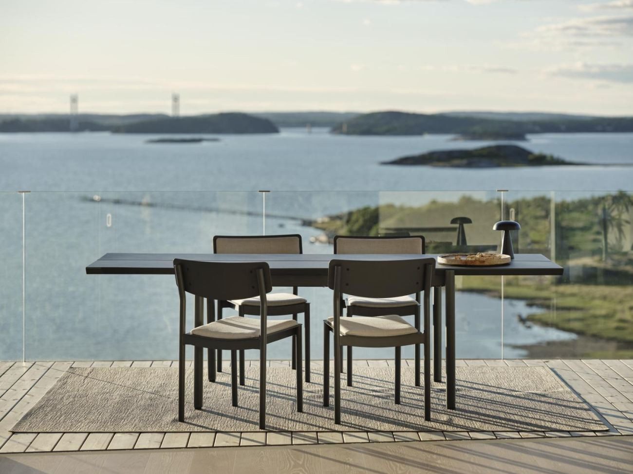 Brafab Esstisch B45, 180 cm, Geeignet für 6-8 Personen