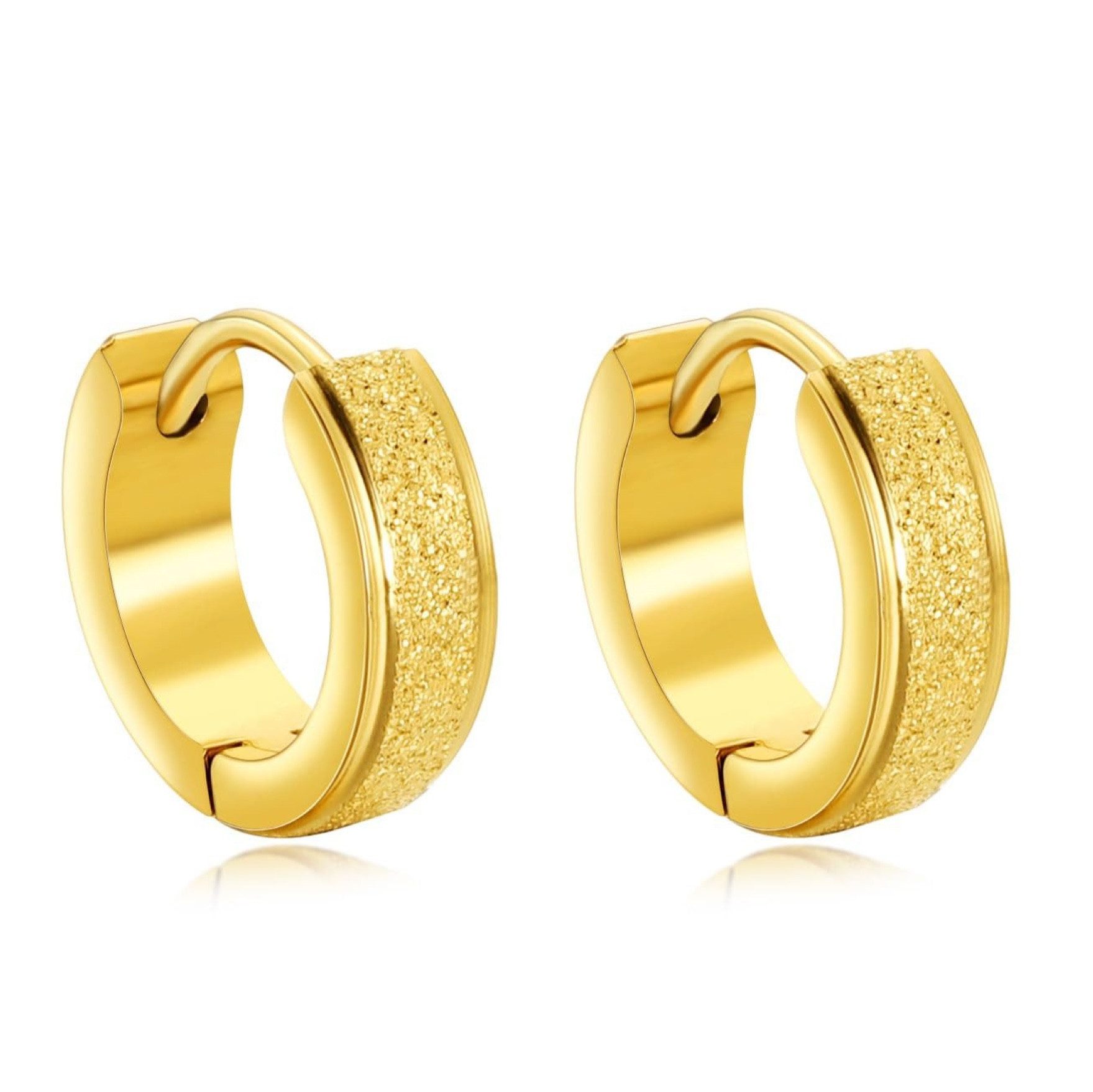 Kim Johanson Paar Creolen Gloss (1-tlg), 1 Paar, aus Edelstahl, klassisch & günstig online kaufen