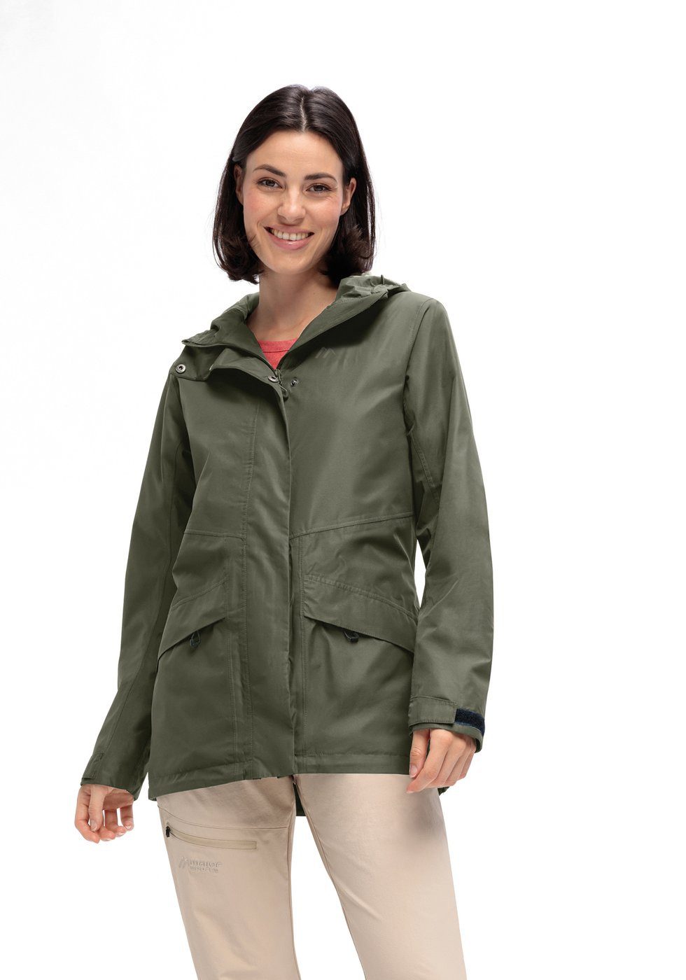 Maier Sports Funktionsjacke Brocken Long W green goose