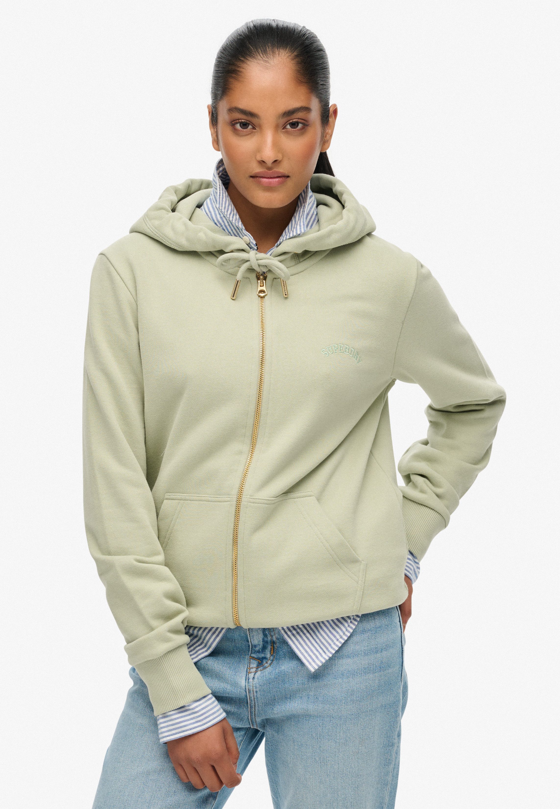 Superdry Kapuzensweatjacke ESSENTIAL LOGO ZIPHOOD HB günstig online kaufen
