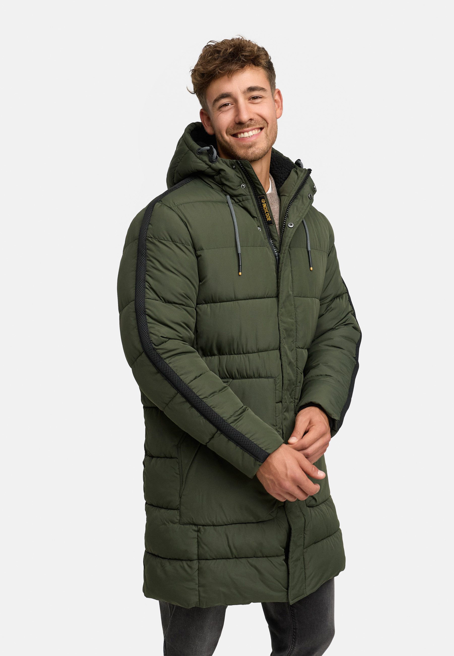 Indicode Winterjacke Herren INKenter Parka Winter Herrenjacke mit Kapuze un günstig online kaufen