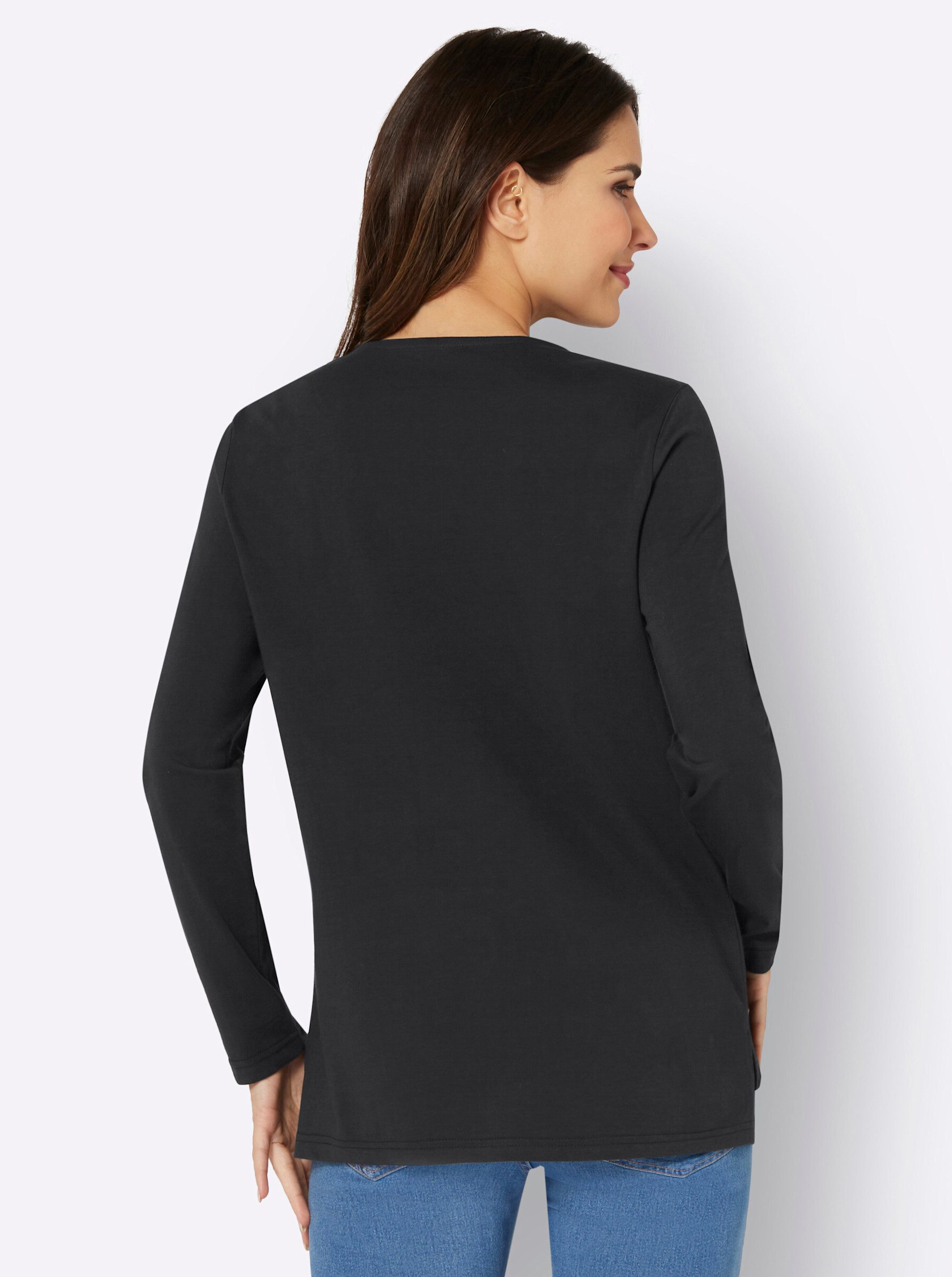 Classic Basics Langarmshirt "Langarm-Shirt", (1 tlg.) günstig online kaufen