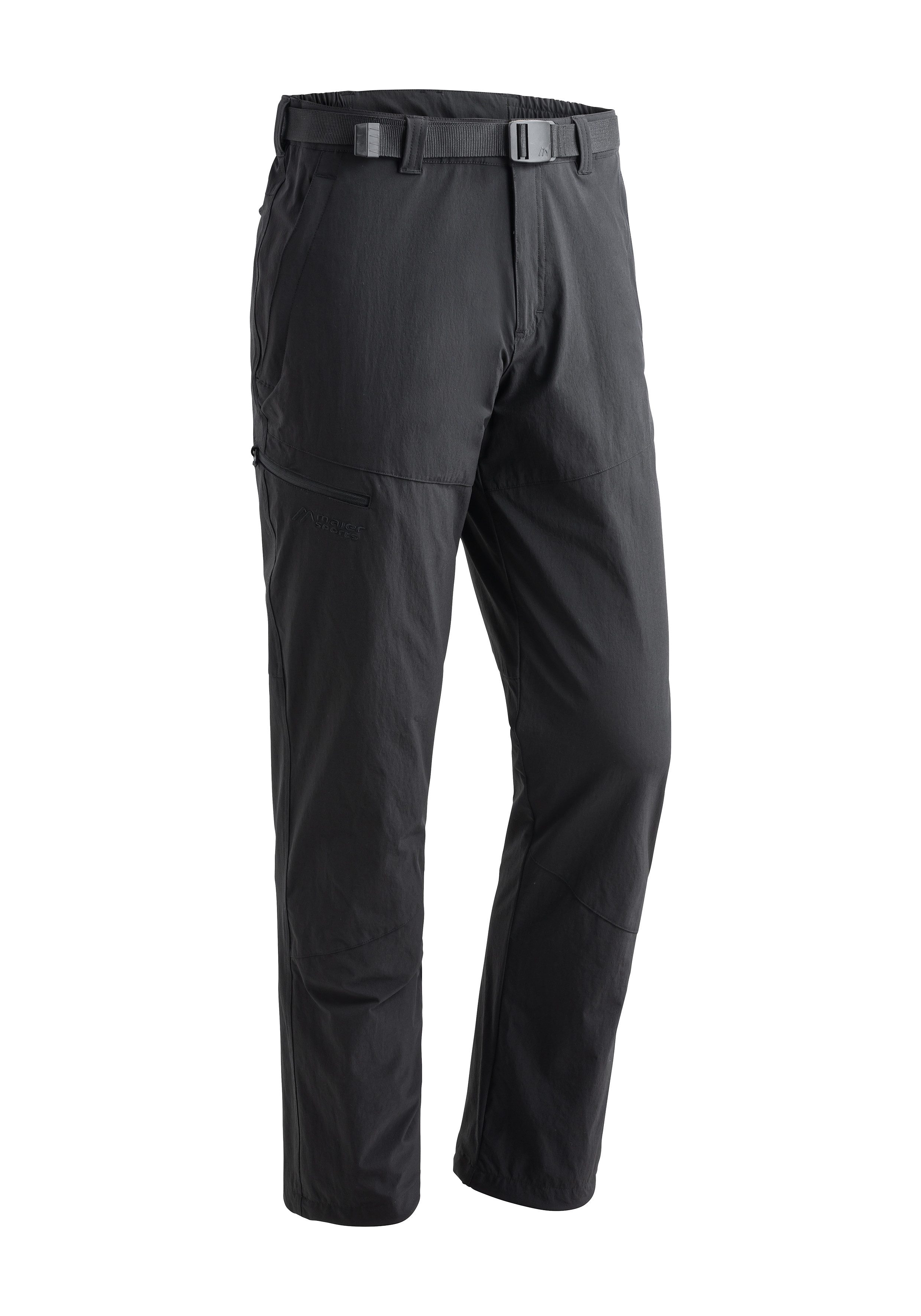Maier Sports Funktionshose Nil Winter CS Winterhose, Outdoorhose inklusive Gürtel