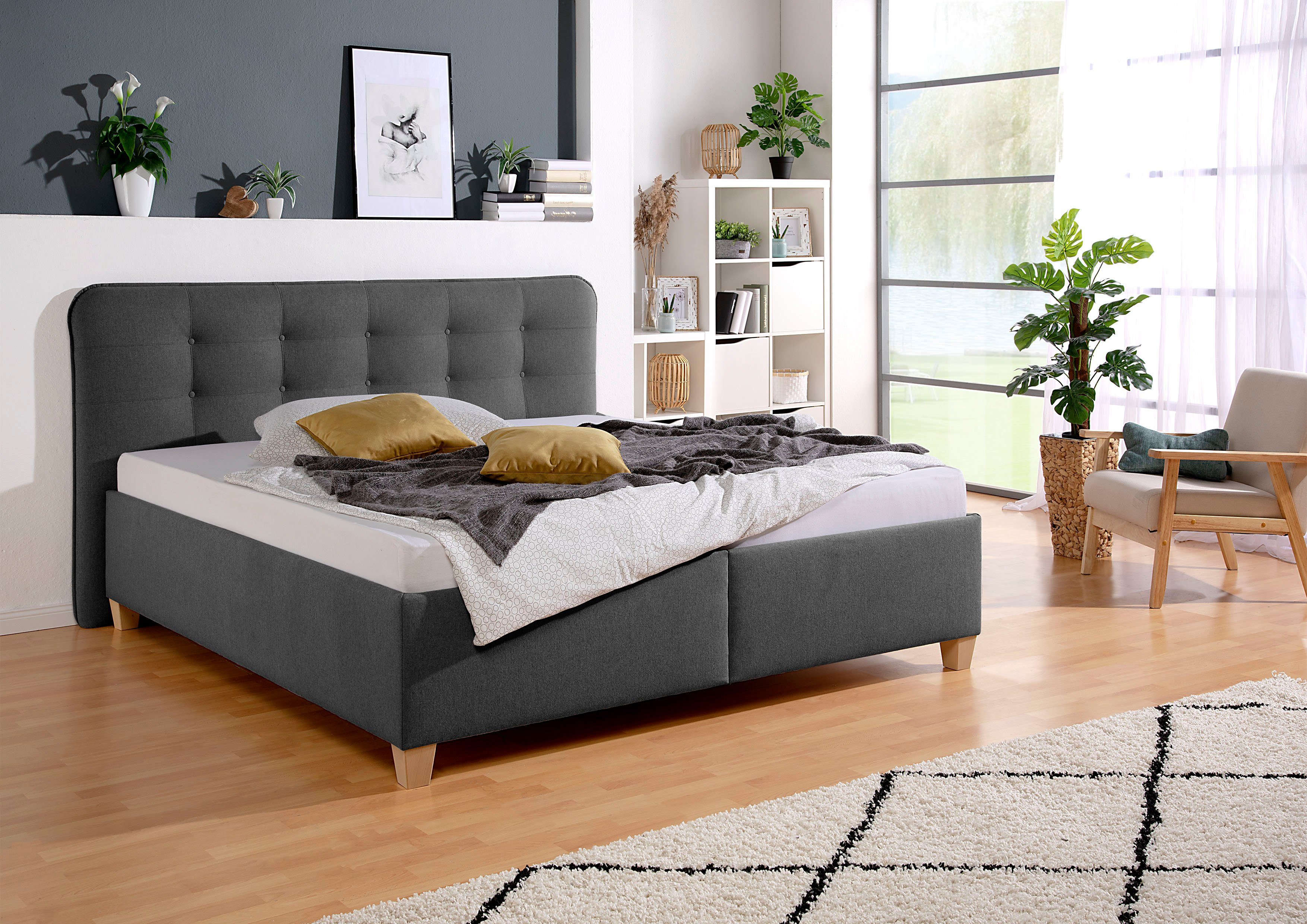 Maintal Polsterbett inklusive Bettkasten günstig online kaufen