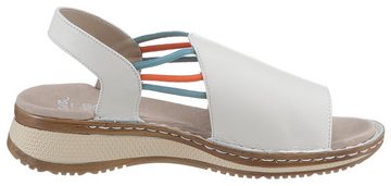 Ara HAWAII Riemchensandale, Sommerschuh, Sandalette, Keilabsatz, mit Stretch-Bänder, G-Weite