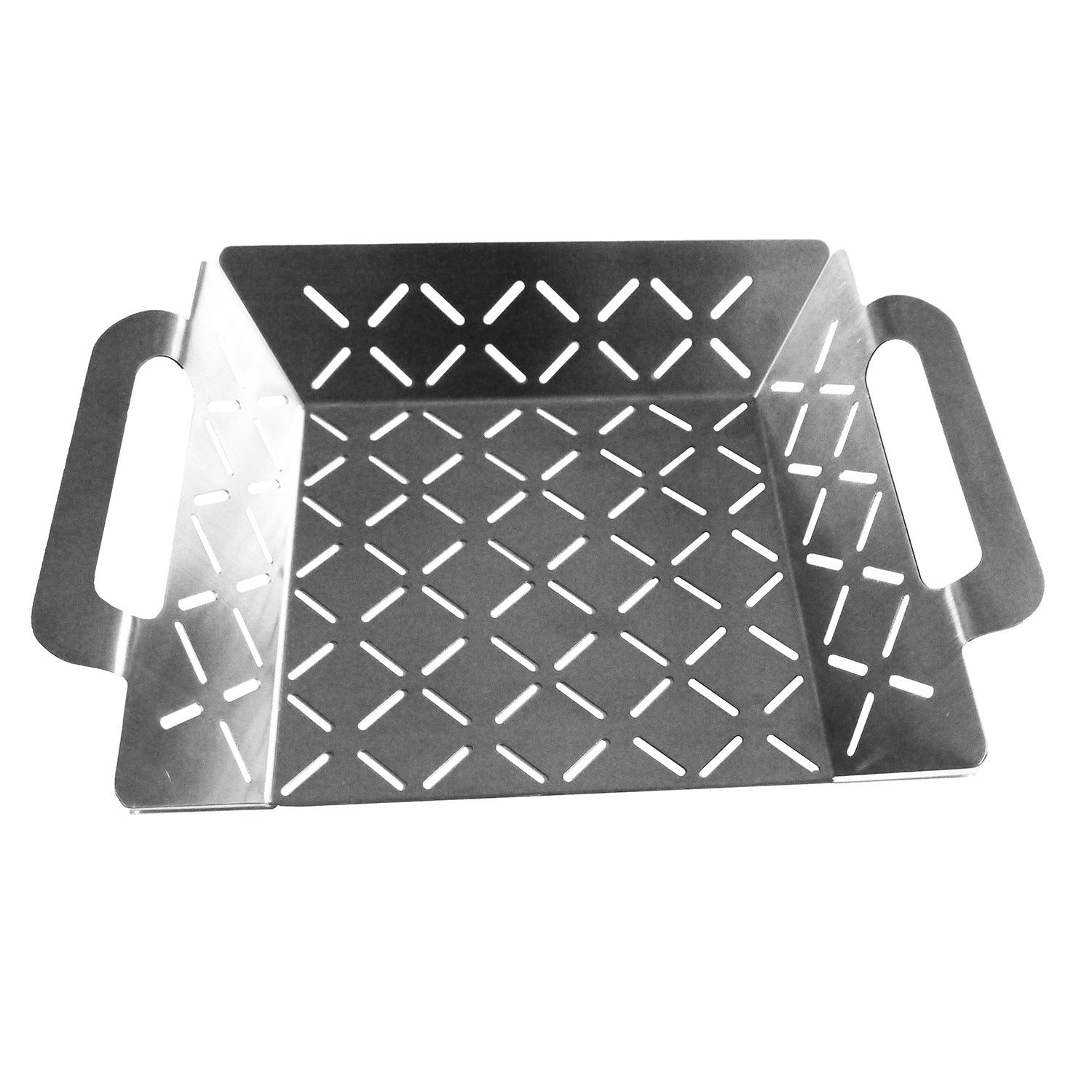 Steuber Grillschale Wiederverwendbarer Grillkorb klein & groß für Gemüse, Garnelen u.v.m.