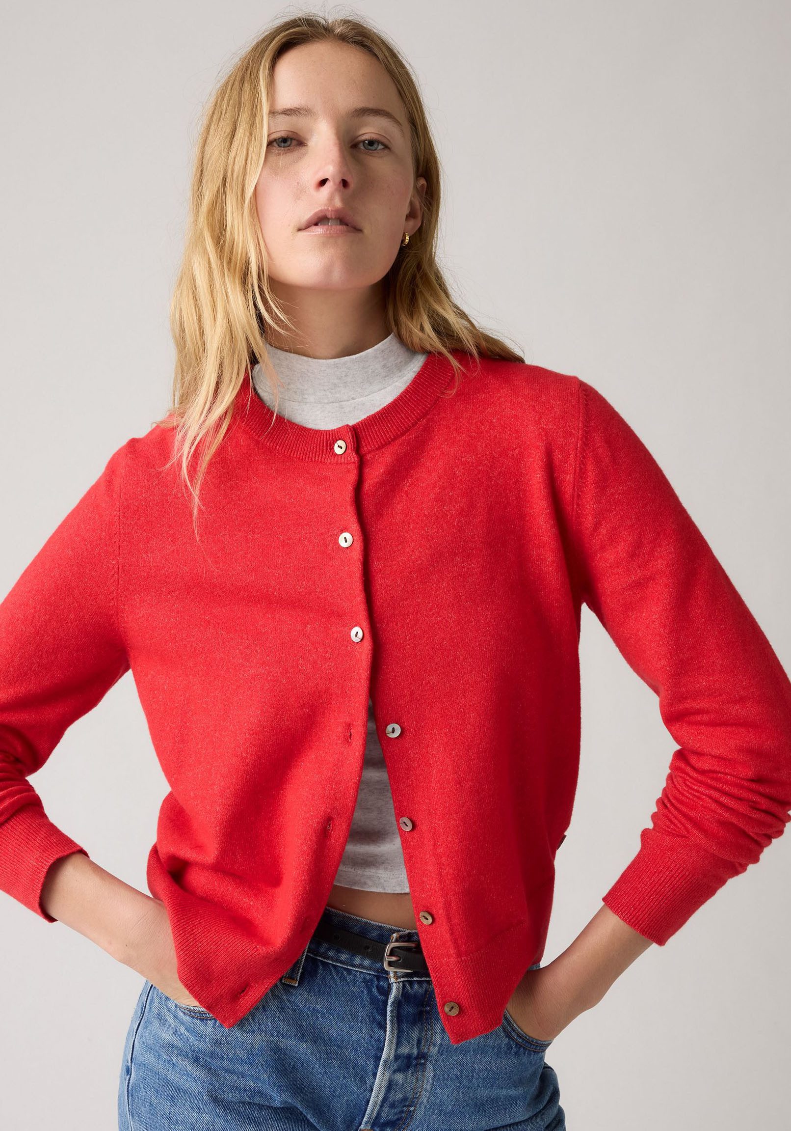 Levi's® Strickjacke TARA SUPER SOFT C mit Knopfverschluss günstig online kaufen