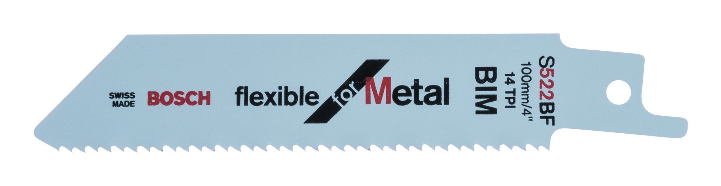 Metal BOSCH Säbelsägeblatt 2er-Pack (2 522 - Flexible for Stück), BF S