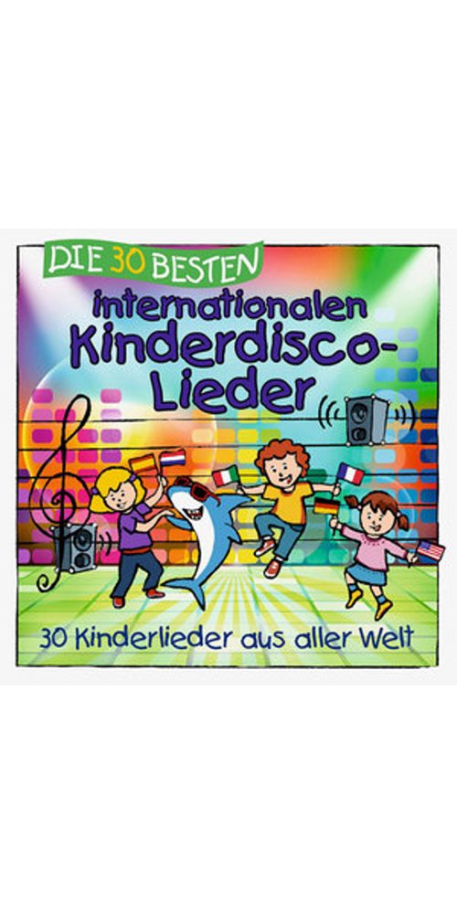 Universal Music GmbH Musik-CD Die 30 besten internationalen Kinderdisco-Lieder Lamp und Leute, (1-St)