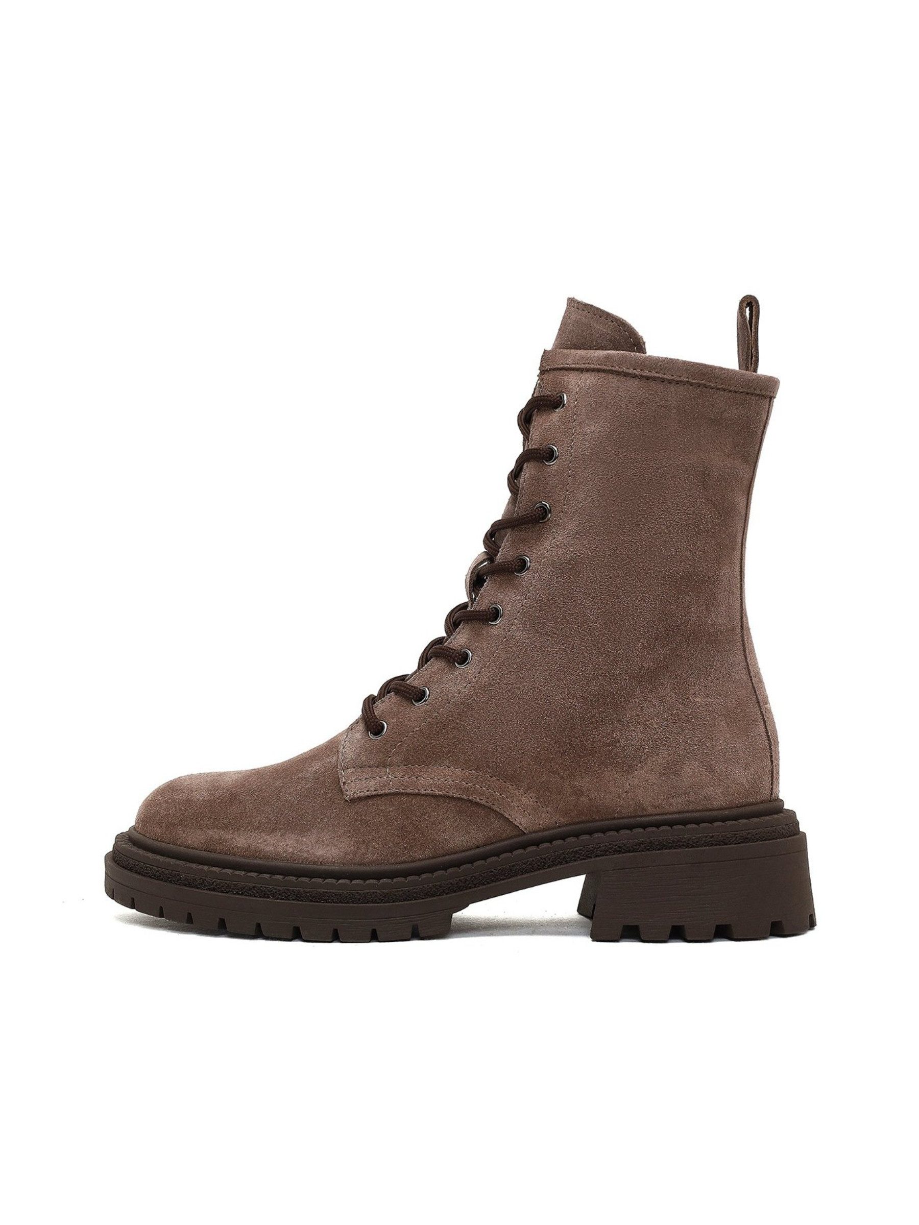 Derimod Stiefeletten aus Veloursleder Ankleboots