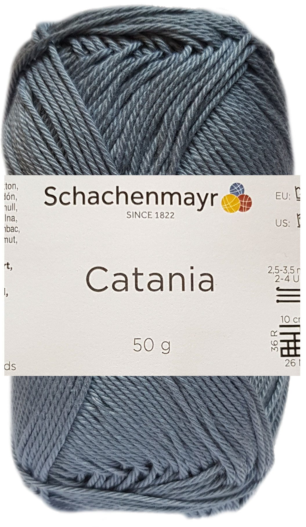 Schachenmayr 50 Gramm Schachenmayr Catania Farbauswahl Bastelgarn, 125 m