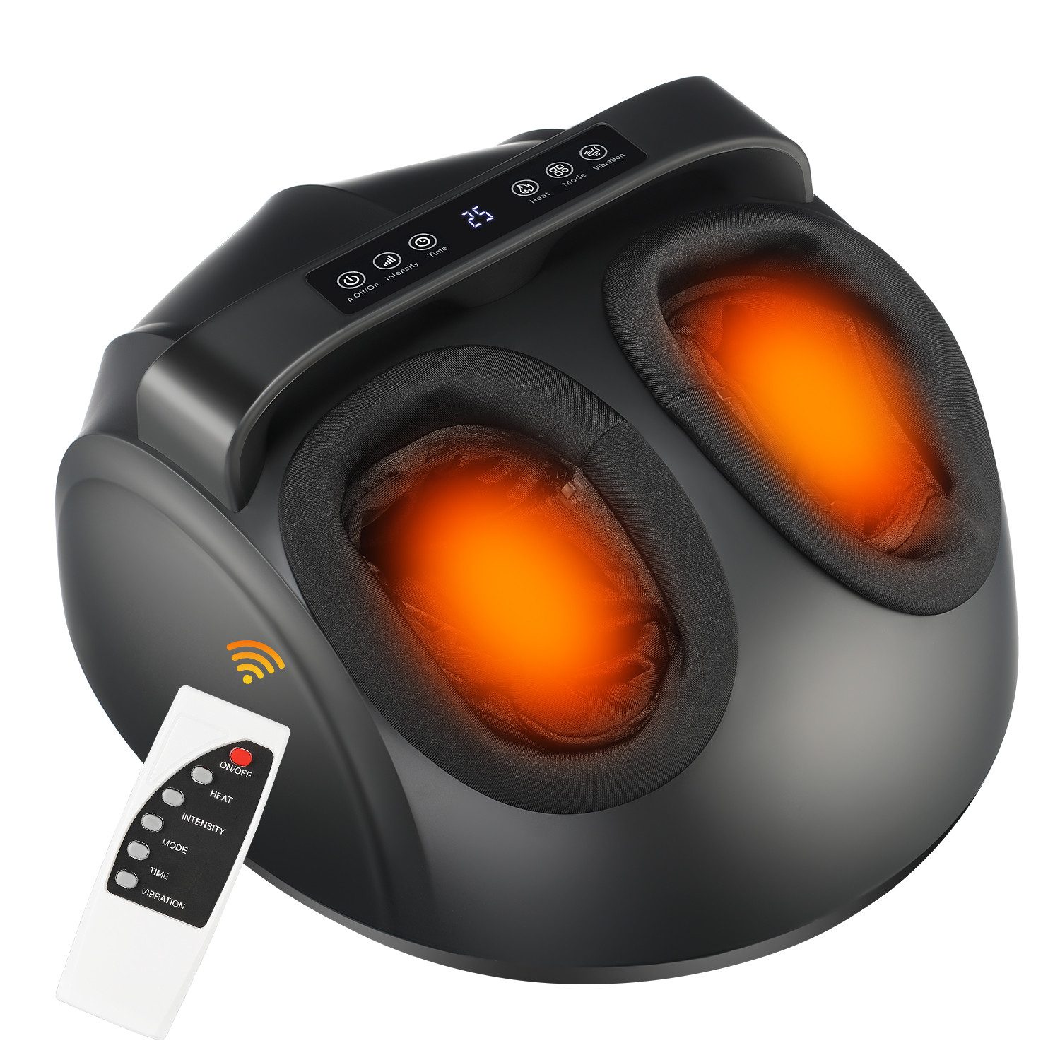 Shiatsu-Fußmassagegerät Intelligentes Fußmassagegerät, tiefe Knetmassage, Fernbedienung