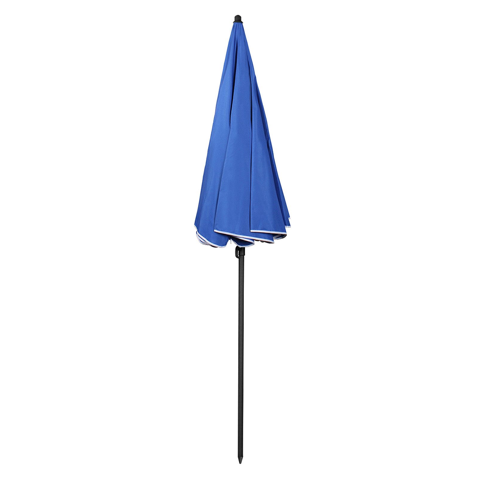 Sekey Sonnenschirm Ø 160 cm Balkonschirm Rund Strandschirm Sonnenschirm mit Schutzhülle, LxB: 160,00x160,00 cm, Neigungswinkel verstellbar, Höhe verstellbar, mi – Bild 3 von 5