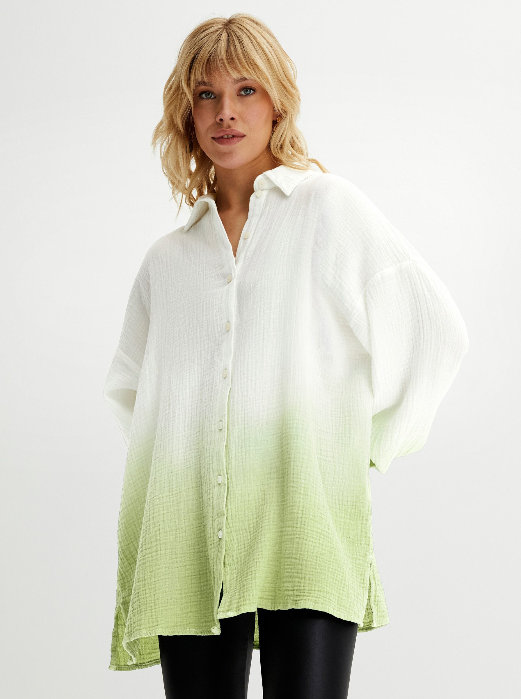 Klassische Bluse Baumwollbluse