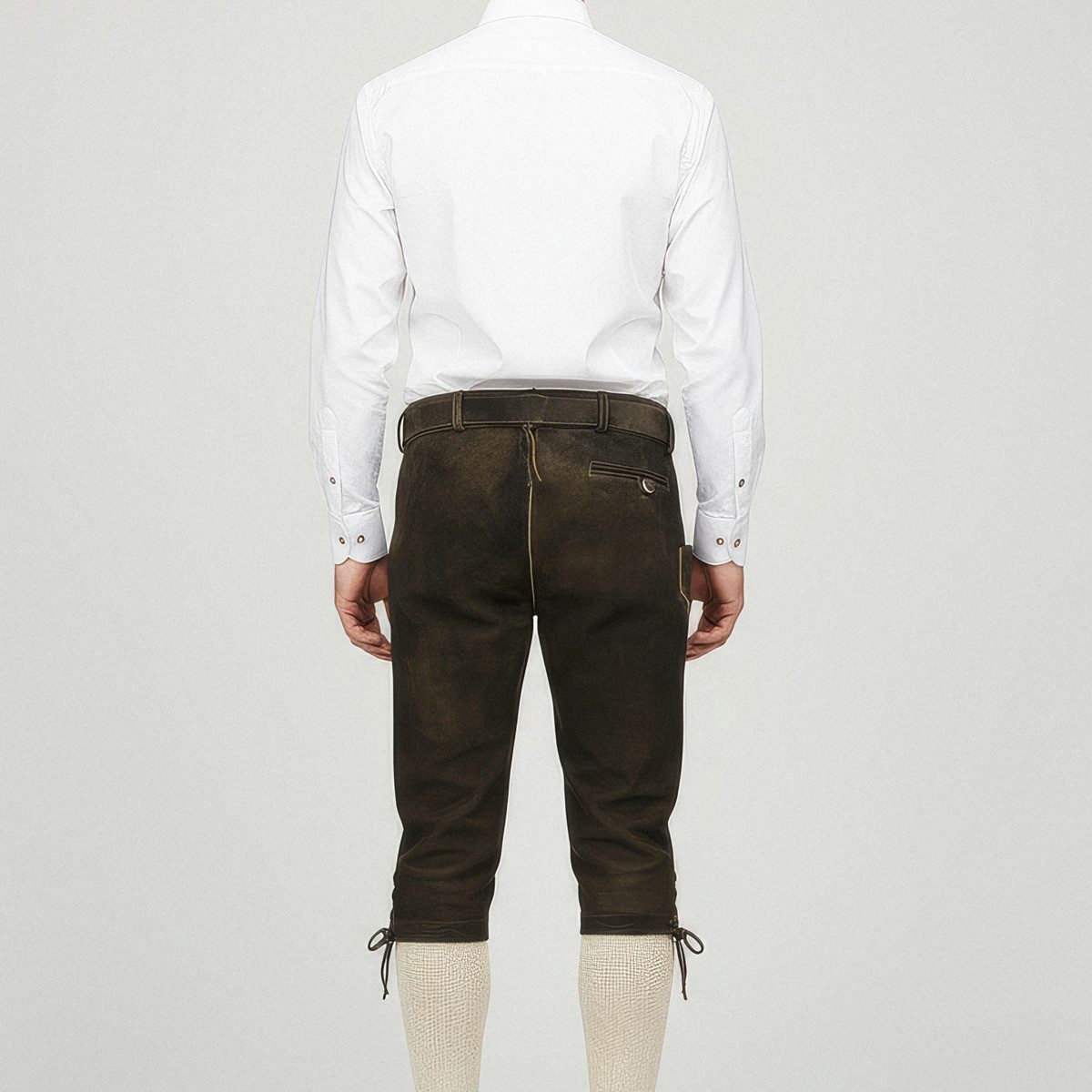 Spieth & Wensky Trachtenlederhose Manching Herren (1-tlg) Trachtenlederhose, Trachtenhose, Bayerische Lederhose, Oktoberfest