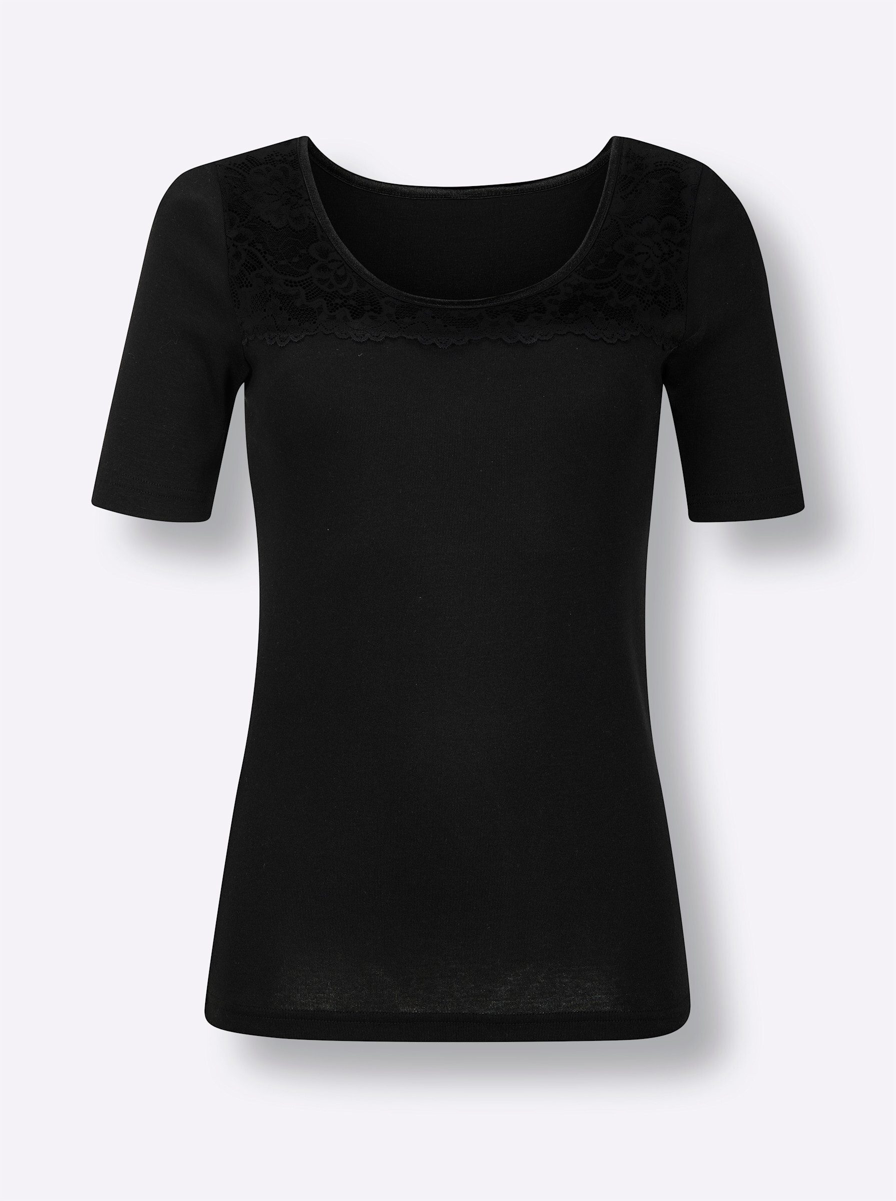 Unterhemd Blazershirt Kurzarm