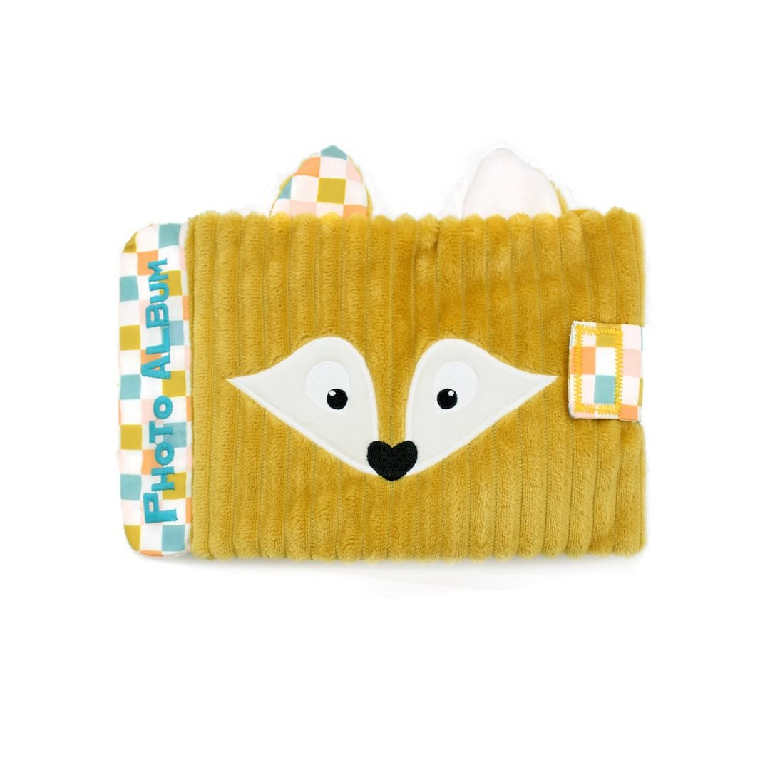 suebidou Fotoalbum Fotobuch geplüschtes Album für Fotos für Babys und Kleinkinder, nachhaltig, kreativ