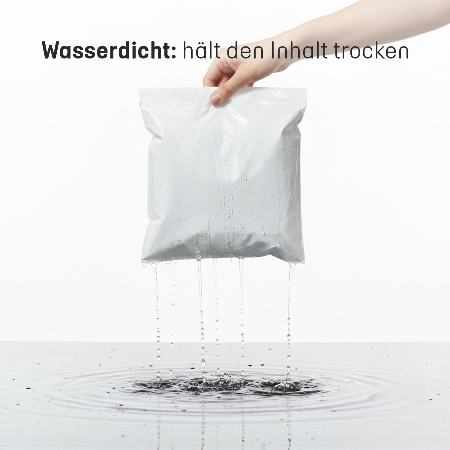 Roxlin Versandtasche ROXLIN Versandbeutel 25×35 cm – 100 Stück, wasserdicht & reißfest – Bild 4 von 5