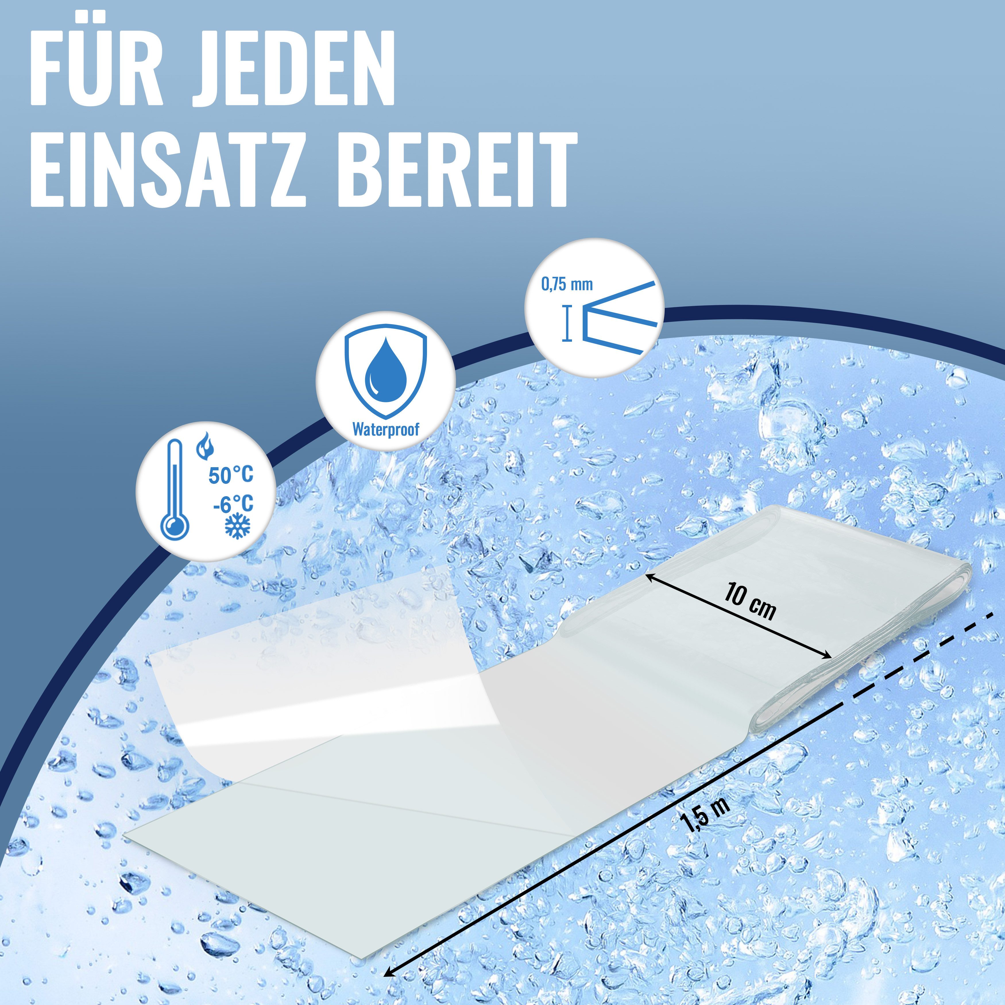 Poppstar Klebeband Dichtungsband ultrastark selbstklebend wasserdicht günstig online kaufen