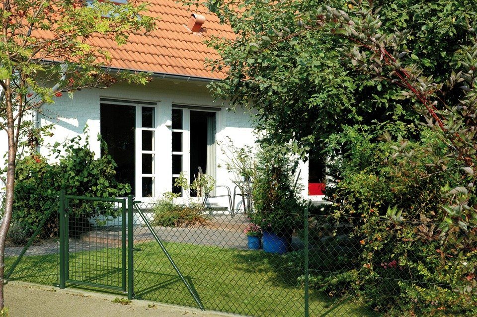 Alberts Zauneinzeltür Wellengitter-Einzeltor mit Zubehör, Höhe: 75 - 200 cm, Breite: 100 bis 131 cm