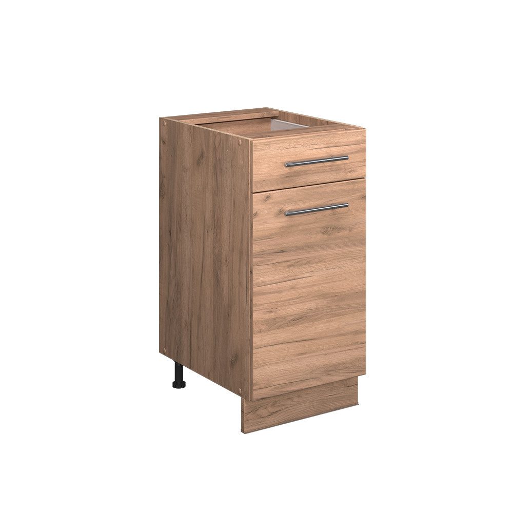 Vicco Unterschrank Fame-Line, Goldkraft Eiche/Goldkraft Eiche, 40 cm ohne Arbeitsplatte (1-St)